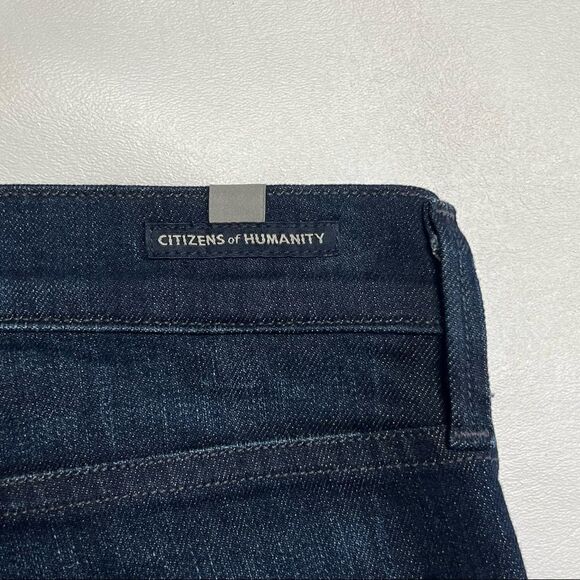 Citizens of Humanity | Dark Denim Mid Rise Bootcut Jeans - Picture 4 of 7
